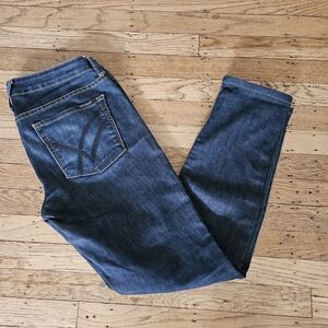 William Rast Women's Skinny Jeans - Dark Blue